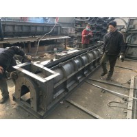 高速公路路基水渠预制矩形排水槽钢模具企业京伟厂家