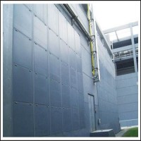 甘肃合作市容重60kg纤维增强水泥板墙泄爆墙厂家工程图片分享