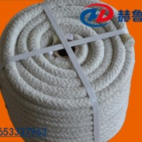 赫鲁耐高温绳硅酸铝纤维高温密封绳陶瓷纤维绳