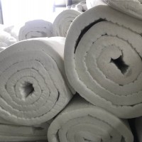 硅酸铝绝热耐火毯 128密度甩丝纤维毯 陶瓷纤维防火挡火毯